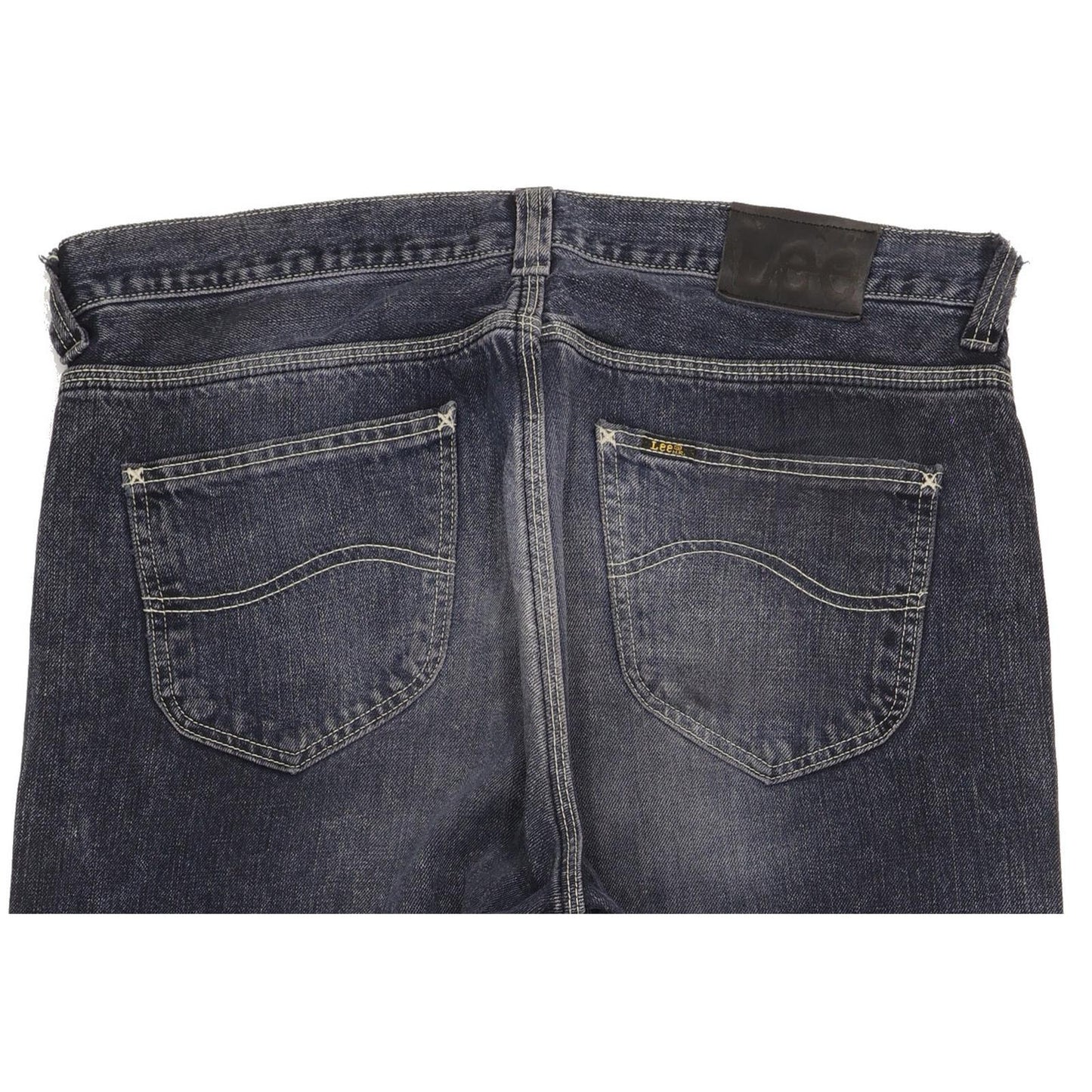 Lee Nash Men Blue Straight Regular Jeans W34 L32