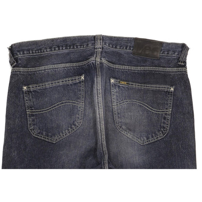 Lee Nash Men Blue Straight Regular Jeans W34 L32
