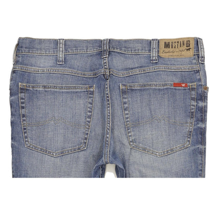 Mustang Tramper Men Blue Straight Regular Jeans W36 L31