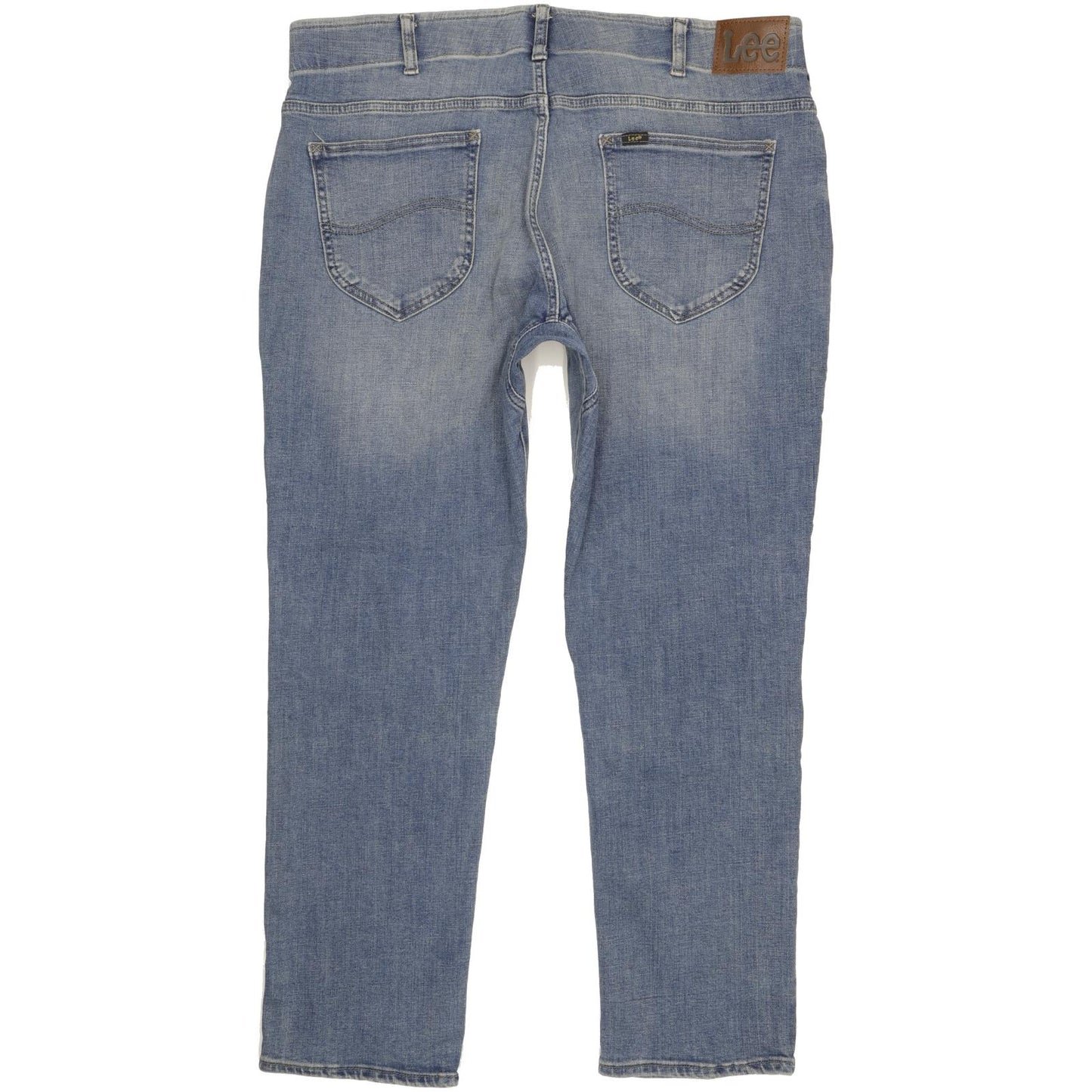 Lee Men Blue Tapered Regular Stretch Jeans W38 L30