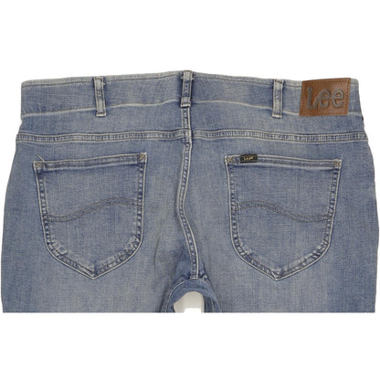 Lee Men Blue Tapered Regular Stretch Jeans W38 L30