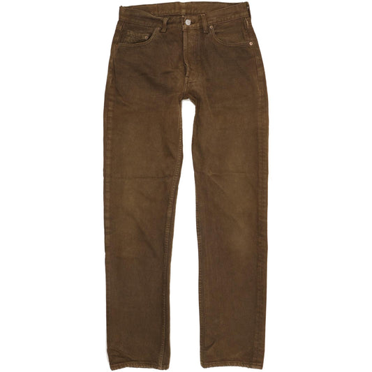 Levi's 501 Men Brown Straight Regular Jeans W31 L32