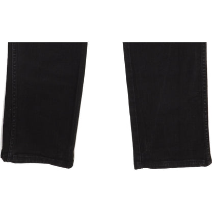 Wrangler Texas Men Black Straight Regular Stretch Jeans W32 L34