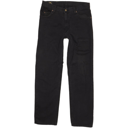 Lee Brooklyn Men Black Straight Regular Jeans W34 L32