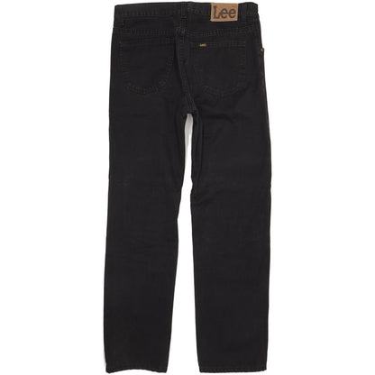 Lee Brooklyn Men Black Straight Regular Jeans W34 L32