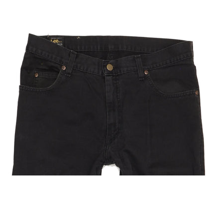 Lee Brooklyn Men Black Straight Regular Jeans W34 L32