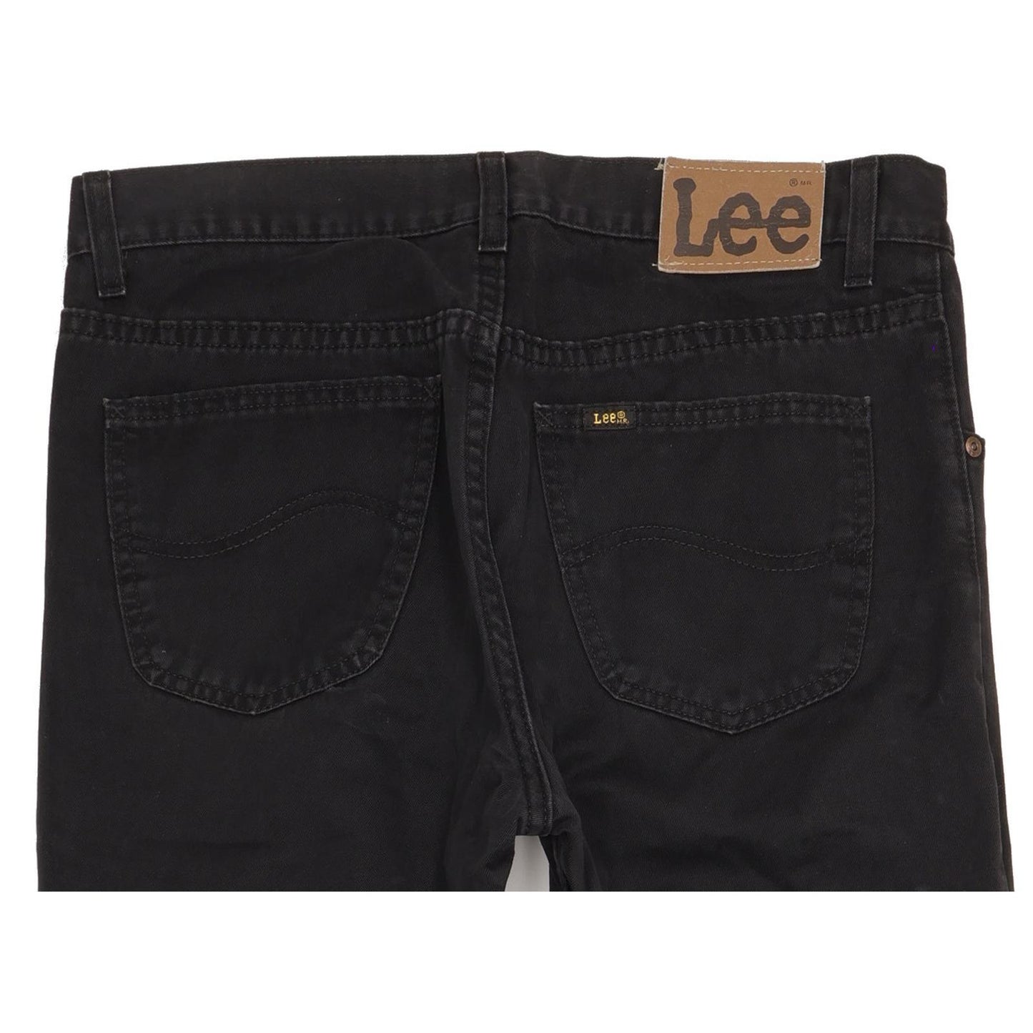Lee Brooklyn Men Black Straight Regular Jeans W34 L32