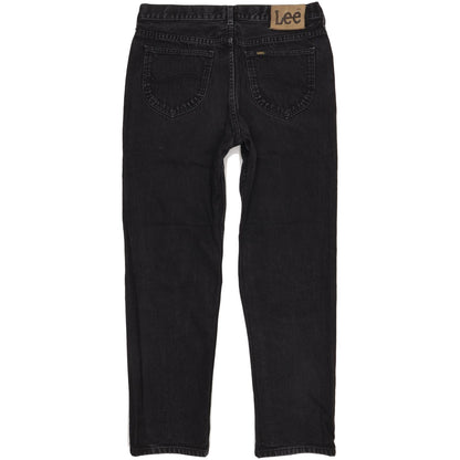 Lee Chicago Men Black Straight Regular Jeans W36 L31