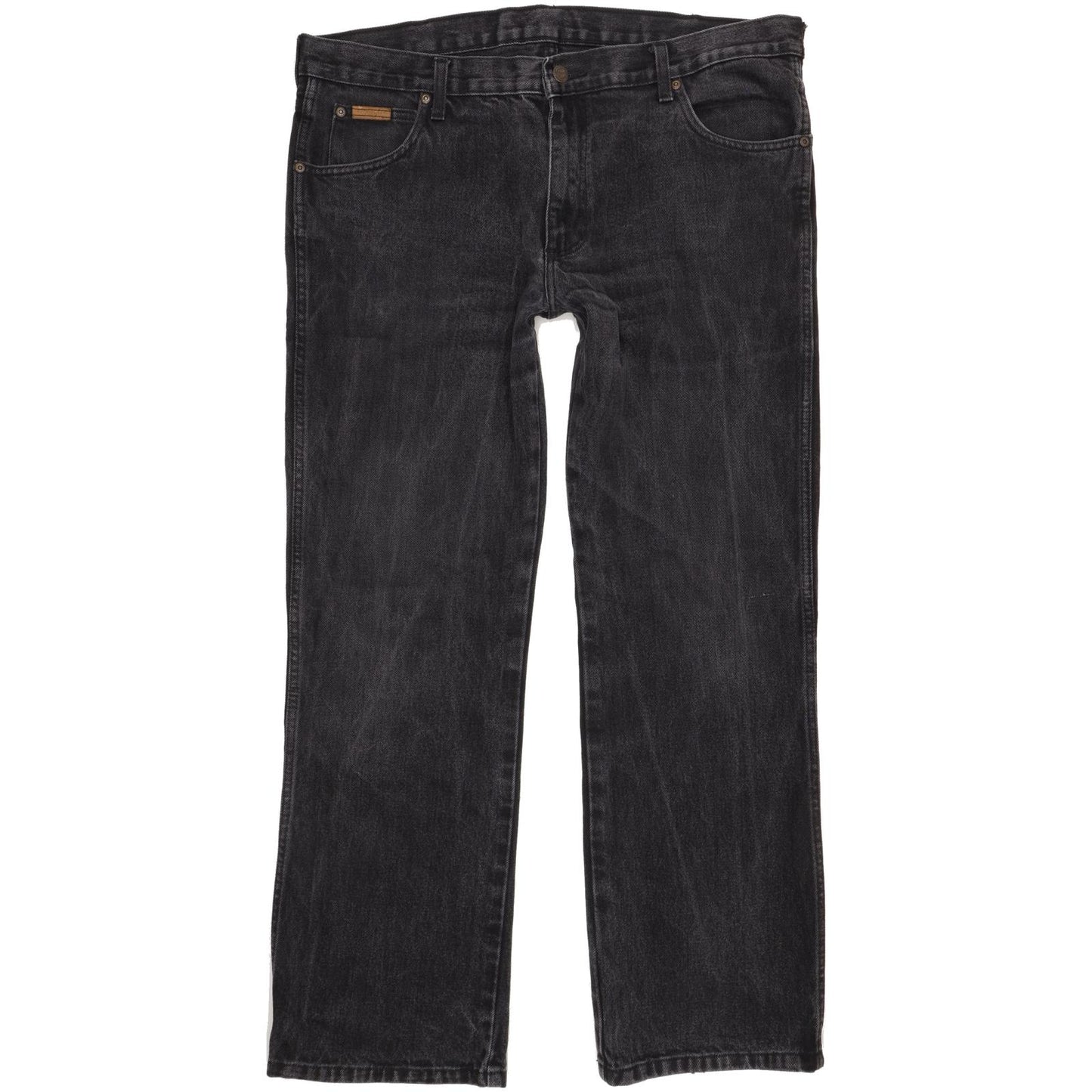 Wrangler Men Black Bootcut Regular Jeans W37 L31