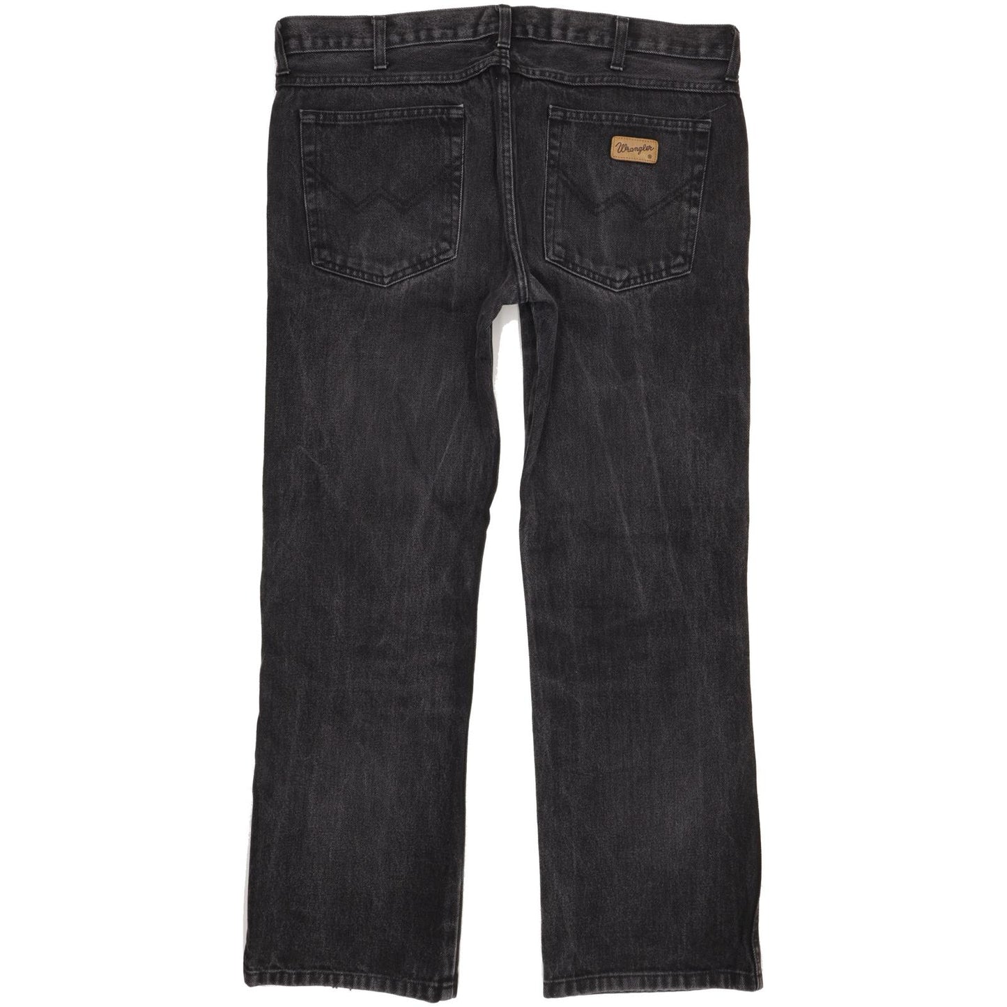 Wrangler Men Black Bootcut Regular Jeans W37 L31