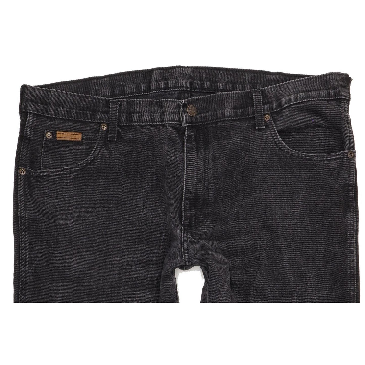 Wrangler Men Black Bootcut Regular Jeans W37 L31