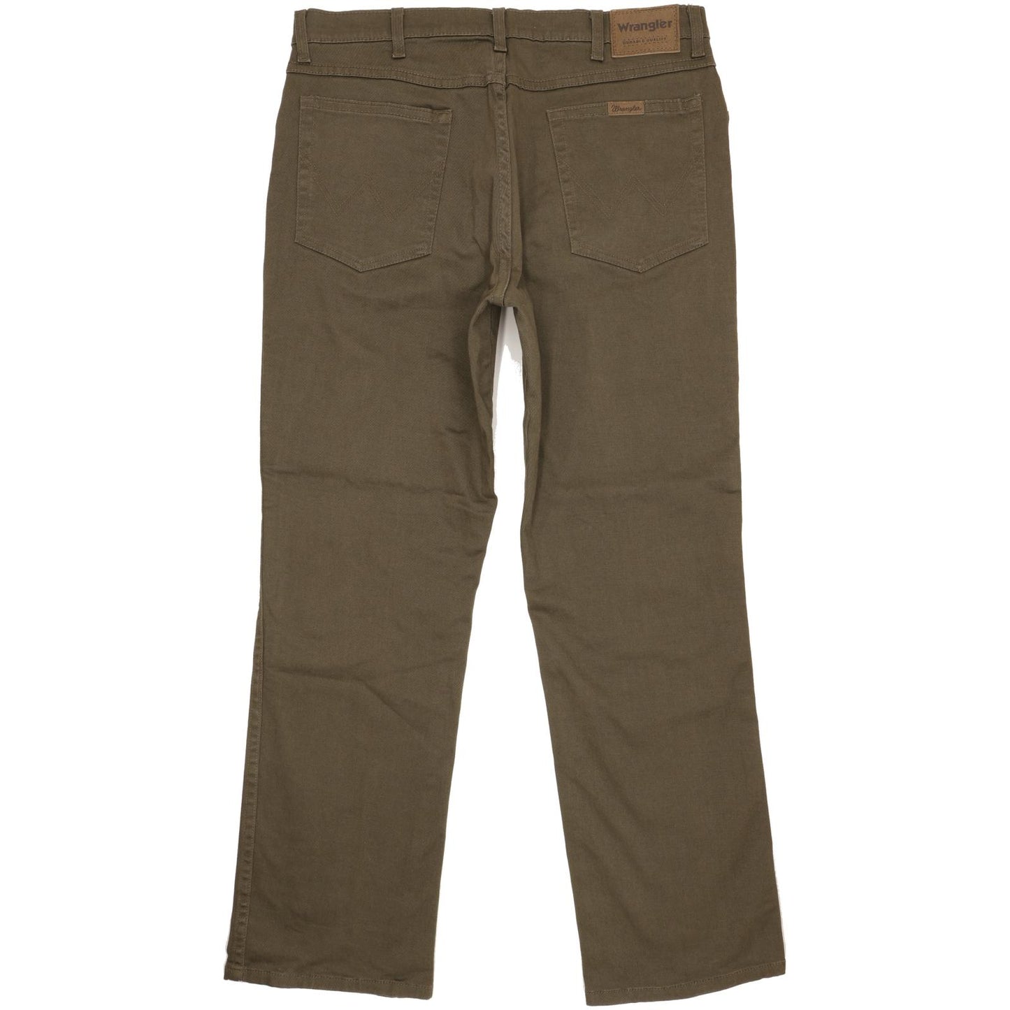 Wrangler Men Green Straight Regular Stretch Jeans W38 L32