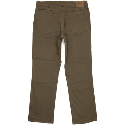 Wrangler Men Green Straight Regular Stretch Jeans W38 L32