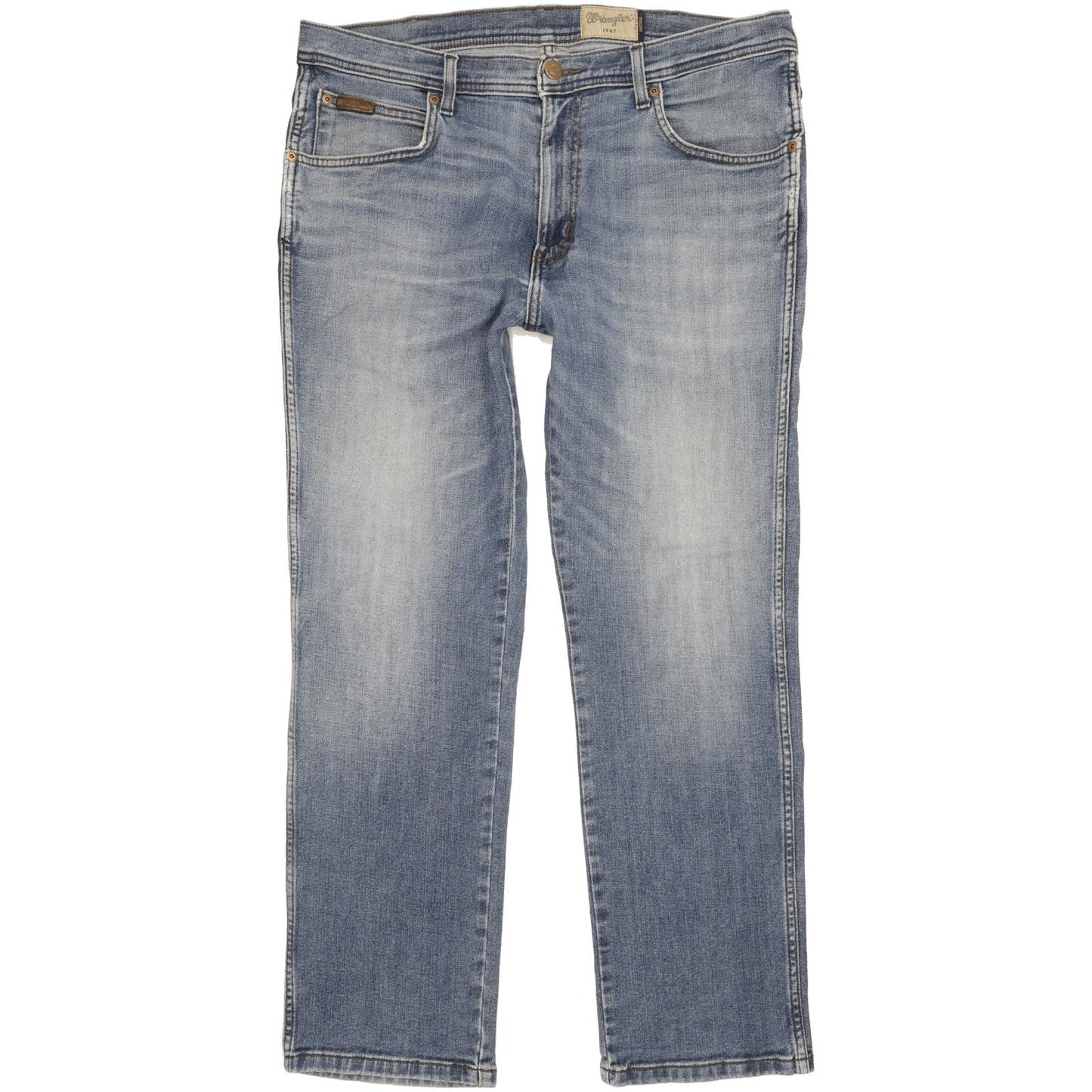 Wrangler Arizona Men Blue Straight Regular Stretch Jeans W36 L29