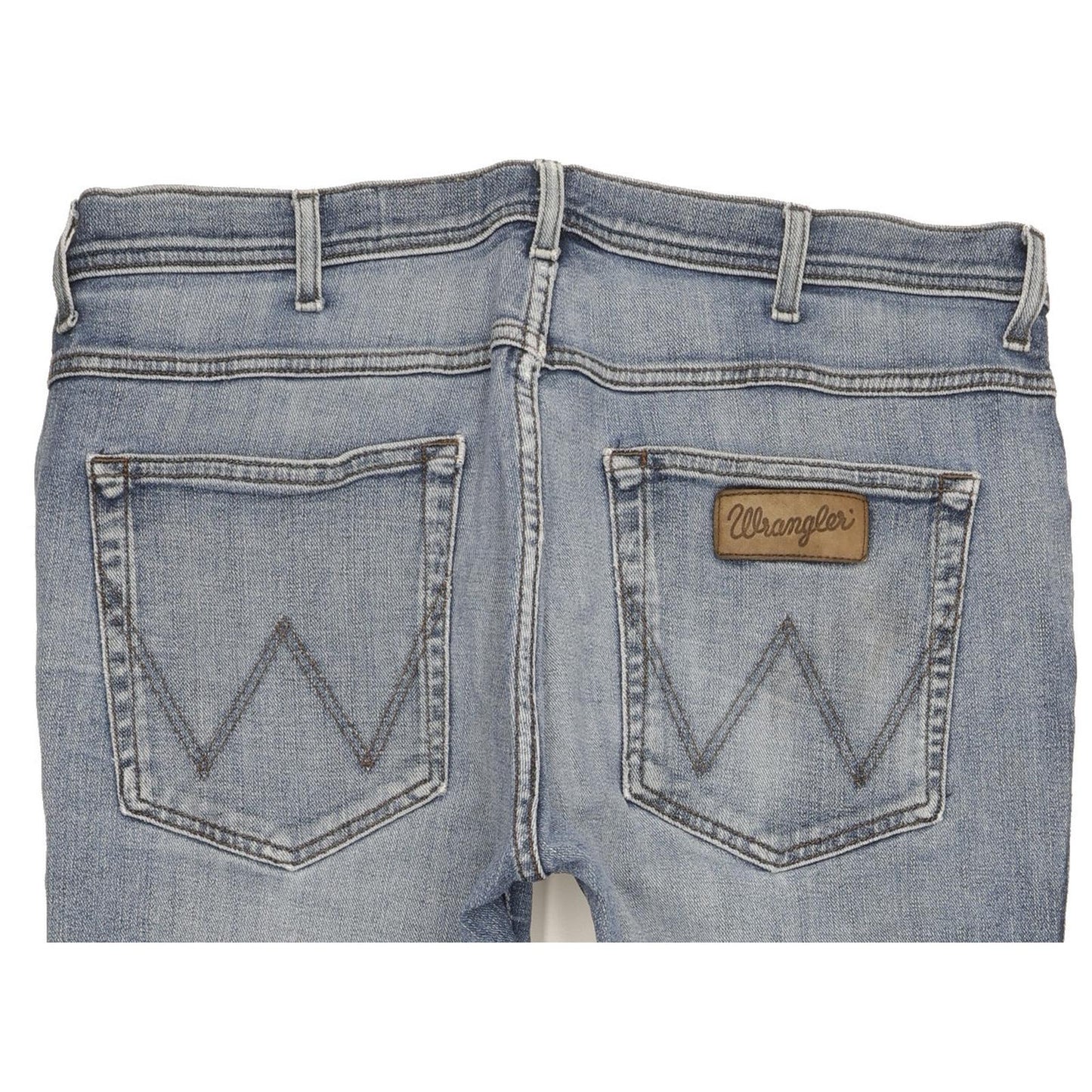 Wrangler Arizona Men Blue Straight Regular Stretch Jeans W36 L29