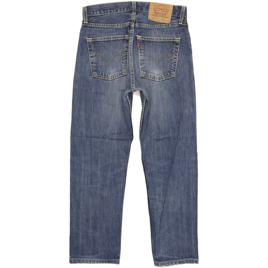 Levi's 505 Men Blue Straight Regular Jeans W31 L27