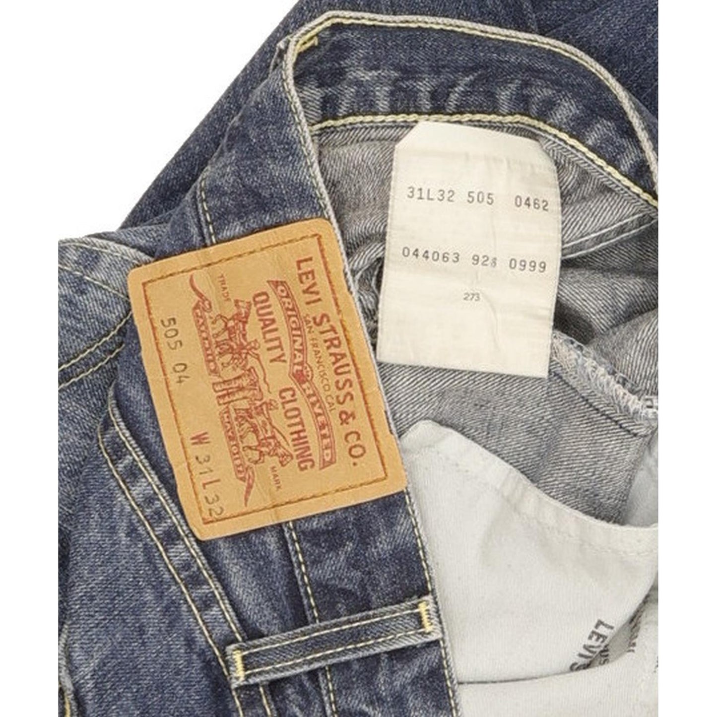 Levi's 505 Men Blue Straight Regular Jeans W31 L27