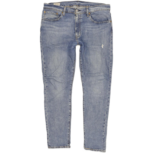 Levi's 512 Men Blue Tapered Slim Jeans W36 L31