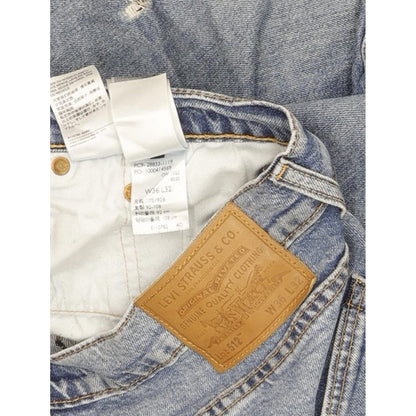 Levi's 512 Men Blue Tapered Slim Jeans W36 L31