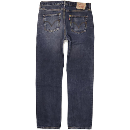 Levi's 751 Men Blue Straight Regular Jeans W34 L32
