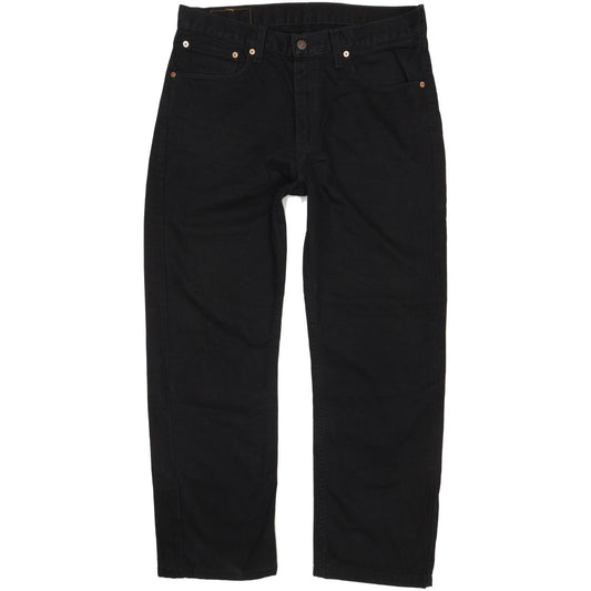 Levi's 751 Men Black Straight Regular Jeans W34 L28