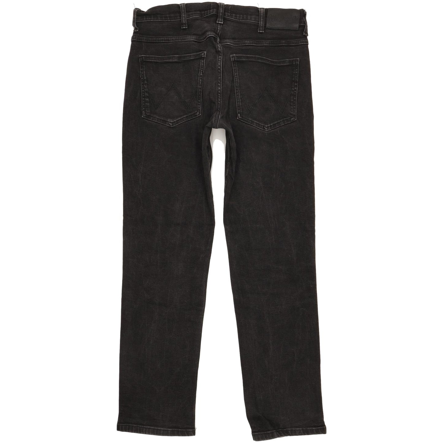 Wrangler Arizona Men Black Straight Regular Stretch Jeans W32 L30