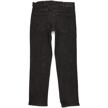 Wrangler Arizona Men Black Straight Regular Stretch Jeans W32 L30