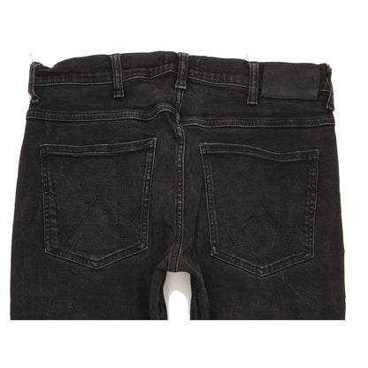 Wrangler Arizona Men Black Straight Regular Stretch Jeans W32 L30
