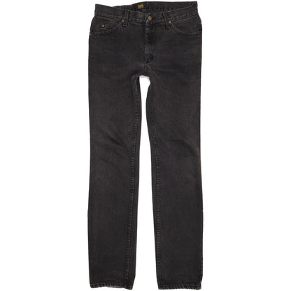 Lee Phoenix Men Black Straight Regular Jeans W33 L35