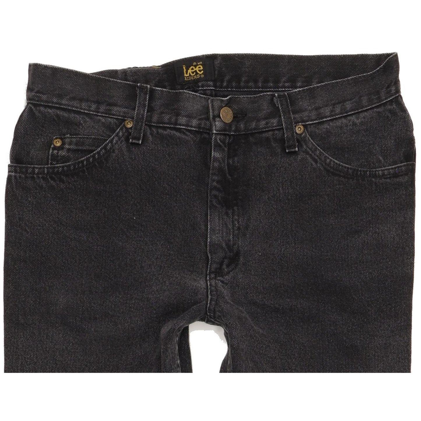 Lee Phoenix Men Black Straight Regular Jeans W33 L35