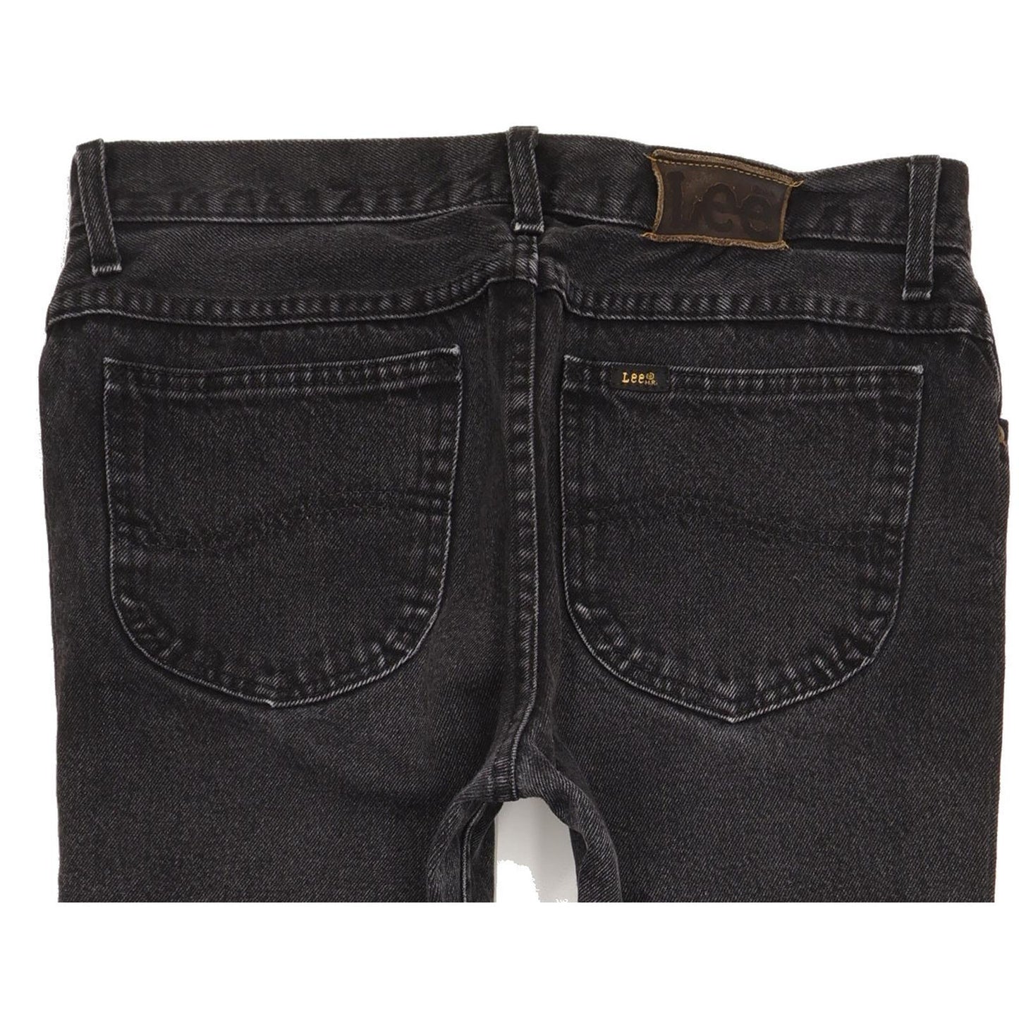 Lee Phoenix Men Black Straight Regular Jeans W33 L35