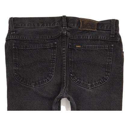 Lee Phoenix Men Black Straight Regular Jeans W33 L35