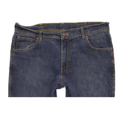 Wrangler Men Blue Straight Regular Stretch Jeans W36 L32