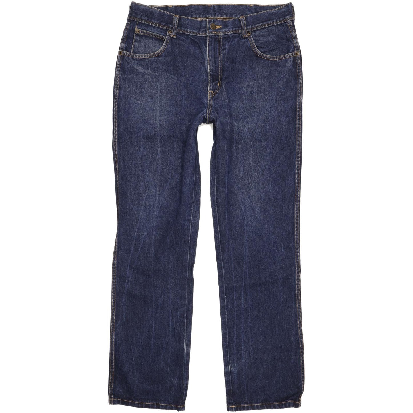 Wrangler Men Blue Straight Regular Jeans W36 L32
