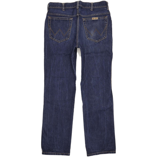 Wrangler Men Blue Straight Regular Jeans W36 L32