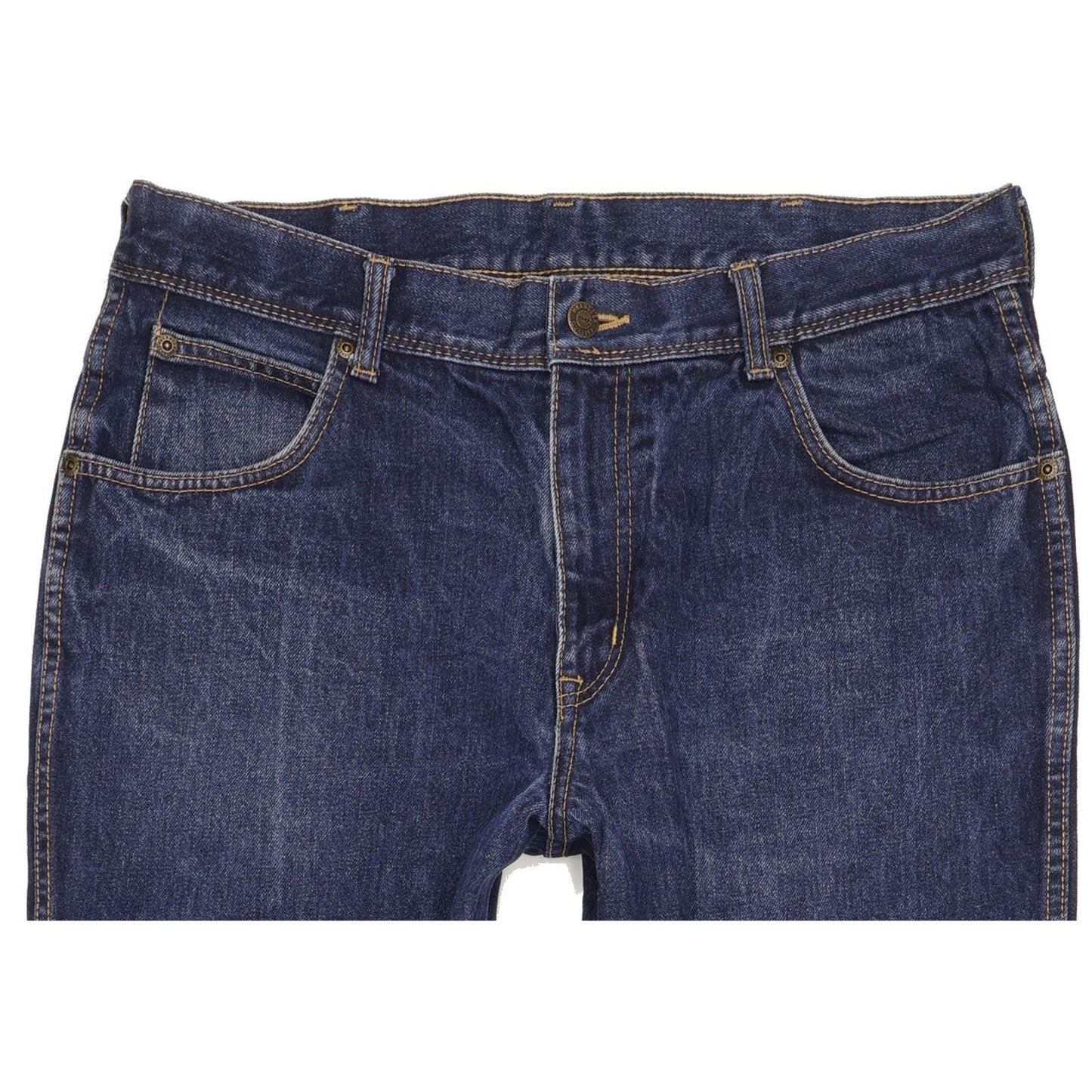 Wrangler Men Blue Straight Regular Jeans W36 L32