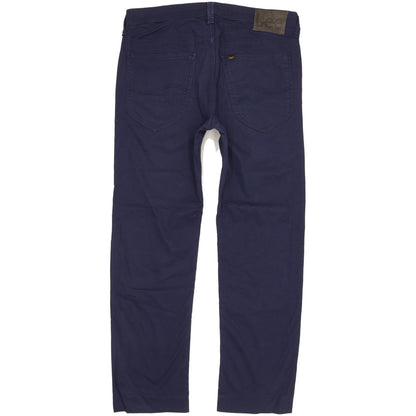 Lee Daren Men Navy Straight Slim Stretch Jeans W31 L28