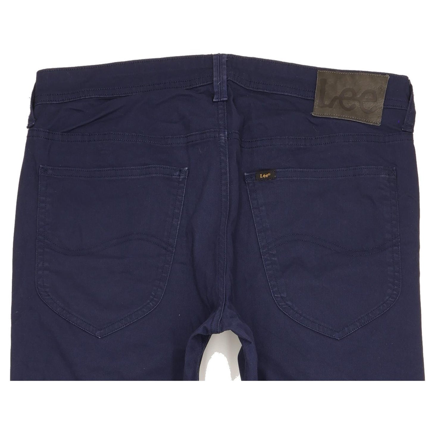 Lee Daren Men Navy Straight Slim Stretch Jeans W31 L28