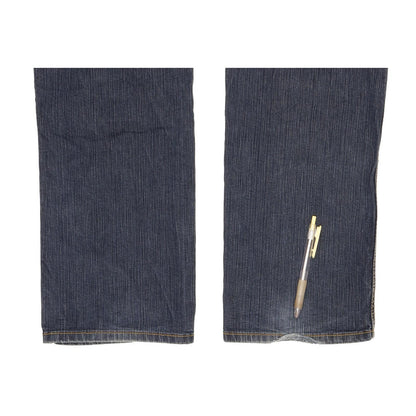 Wrangler Men Blue Straight Regular Stretch Jeans W38 L32