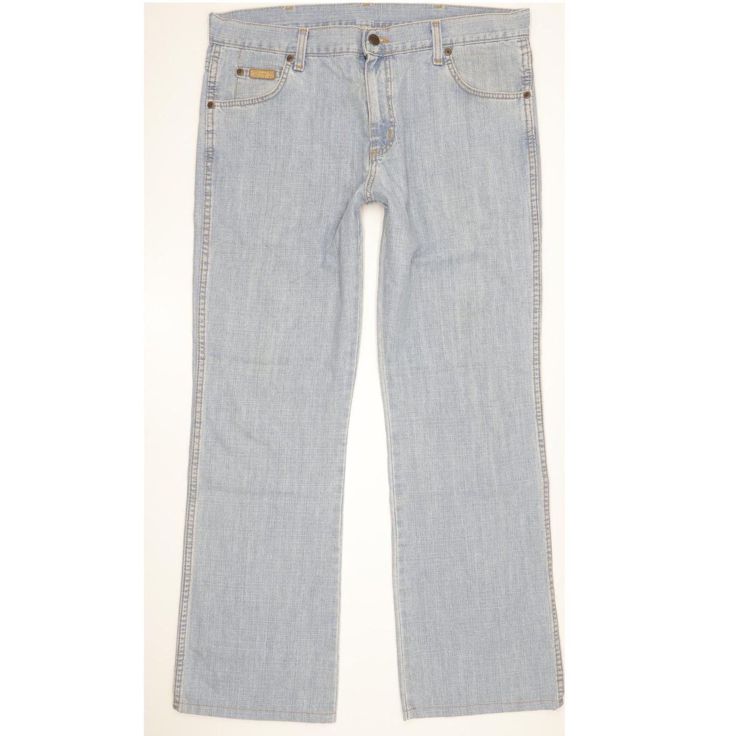 Wrangler Men Blue Bootcut Slim Jeans W34 L31