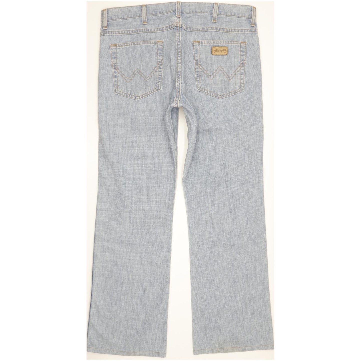 Wrangler Men Blue Bootcut Slim Jeans W34 L31