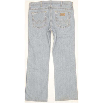 Wrangler Men Blue Bootcut Slim Jeans W34 L31