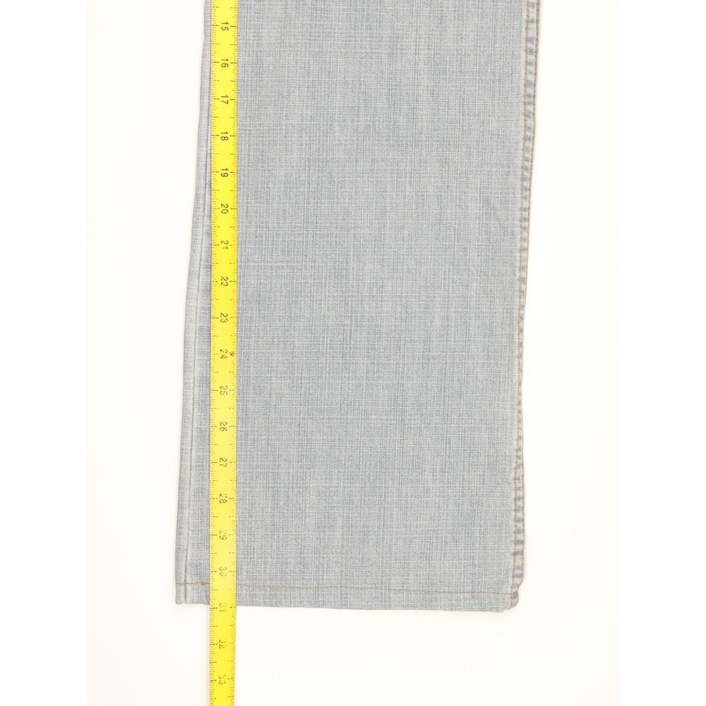 Wrangler Men Blue Bootcut Slim Jeans W34 L31