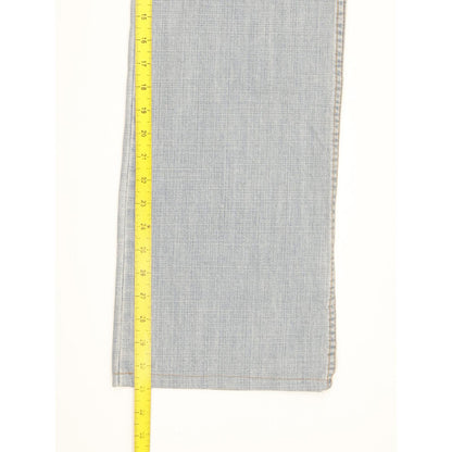 Wrangler Men Blue Bootcut Slim Jeans W34 L31