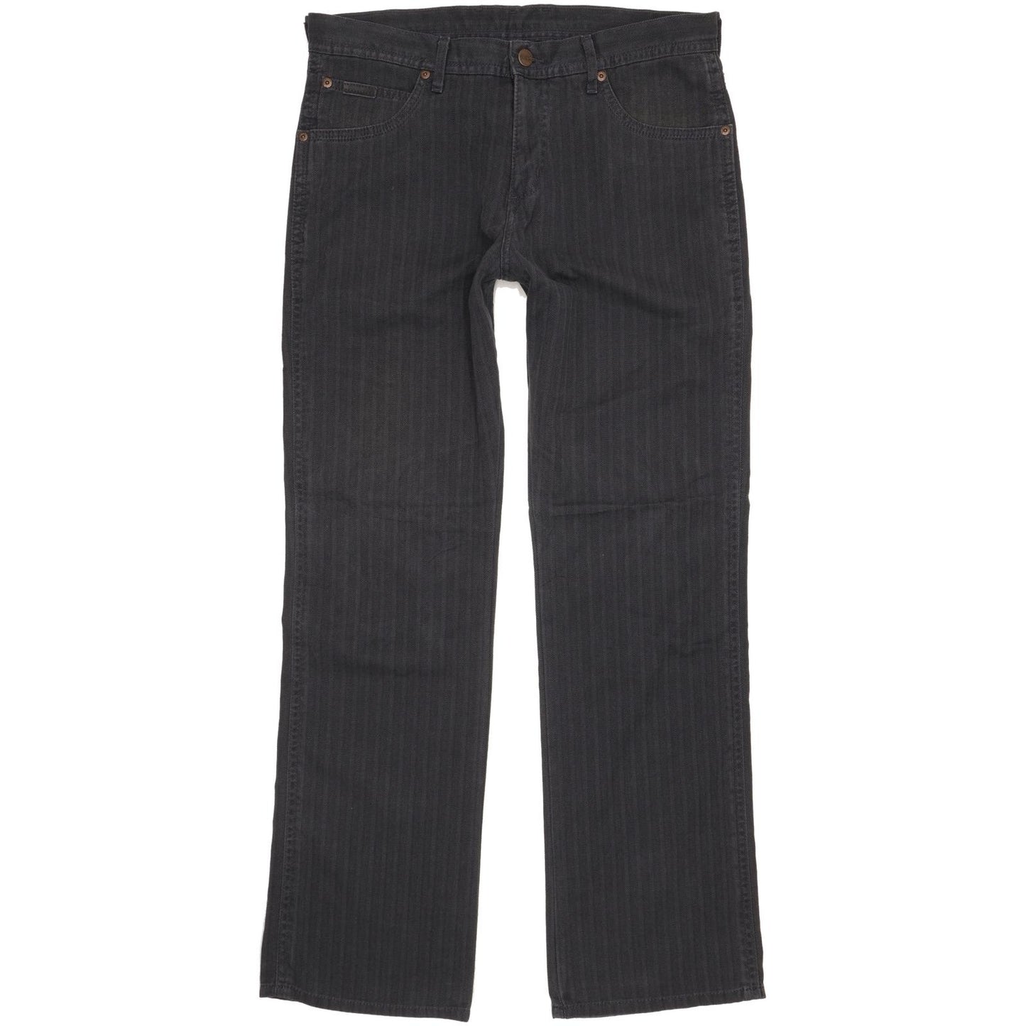 Wrangler Roxboro Men Charcoal Straight Regular Jeans W32 L32