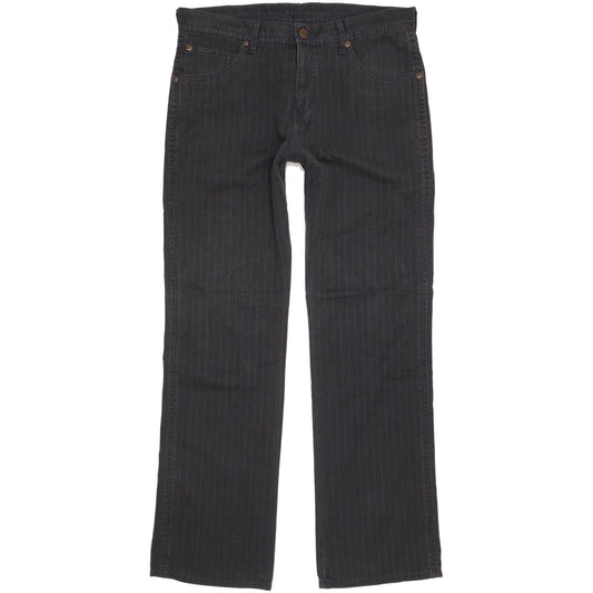 Wrangler Roxboro Men Charcoal Straight Regular Jeans W32 L32