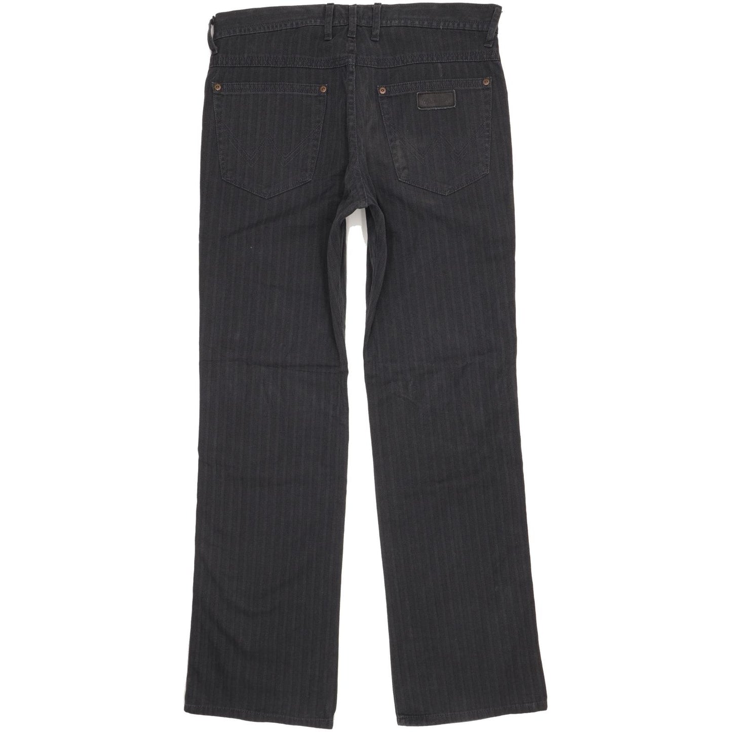 Wrangler Roxboro Men Charcoal Straight Regular Jeans W32 L32