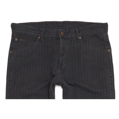 Wrangler Roxboro Men Charcoal Straight Regular Jeans W32 L32