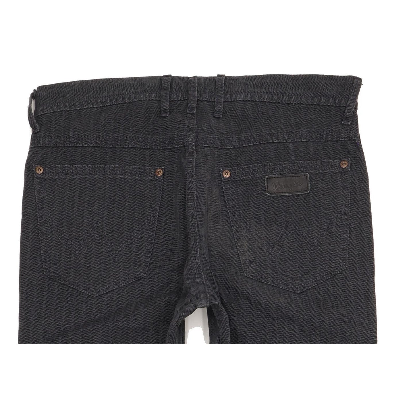 Wrangler Roxboro Men Charcoal Straight Regular Jeans W32 L32