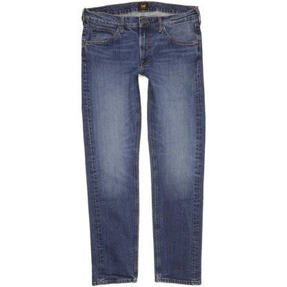 Lee Daren Men Blue Straight Slim Stretch Jeans W32 L32